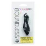 Masseur vibrant CalExotics Boundless Perfect Curve en silicone violet, forme conique incurvée, 10 fonctions, rechargeable USB