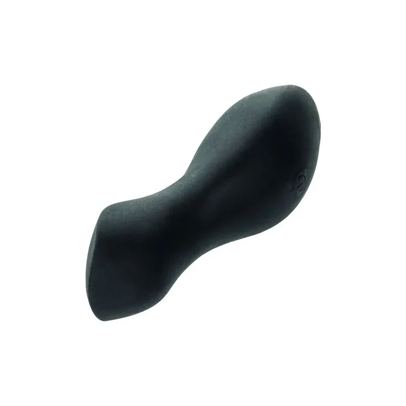 Masseur vibrant CalExotics Boundless Perfect Curve en silicone violet, forme conique incurvée, 10 fonctions, rechargeable USB