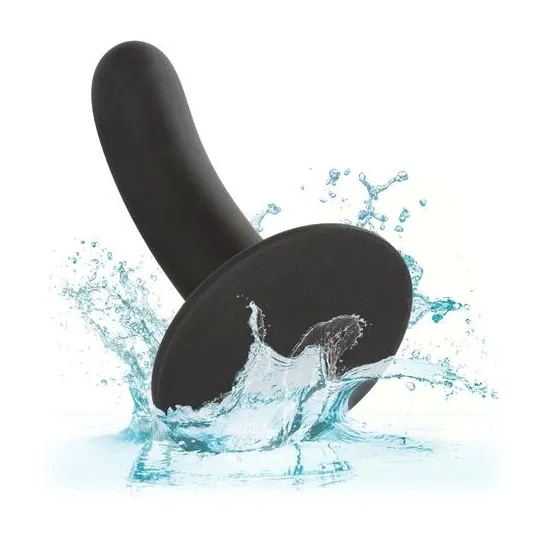 Consolador liso de silicona 12 cm Calexotics, base ventosa compatible con arnés" }, { "fr": "Dildo lisse 12 cm Calexotics, vue l