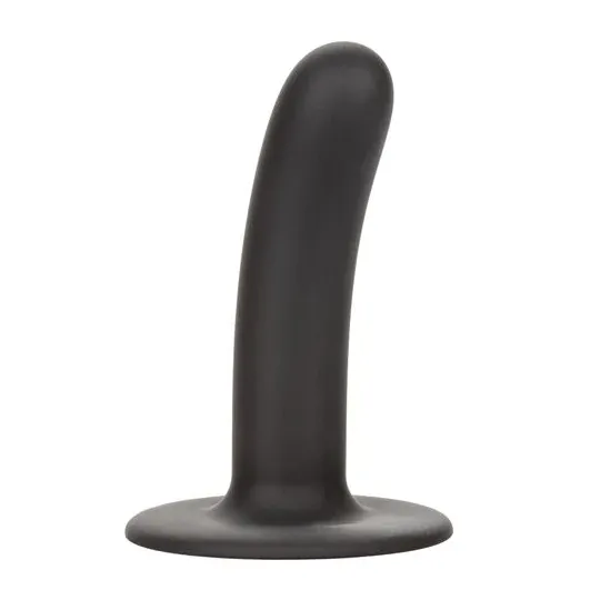 Dildo liscio in silicone 12 cm Calexotics, base ventosa compatibile con imbracatura
