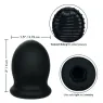 CalExotics Boundless reversible FTM stroker 5cm liquid silicone, smooth and ribbed surfaces for dual pleasure
