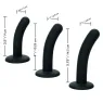 CalExotics Silikon Kurven Harness Set mit verstellbarem Gurt und drei gebogenen Sonden für abwechslungsreiche Stimulation