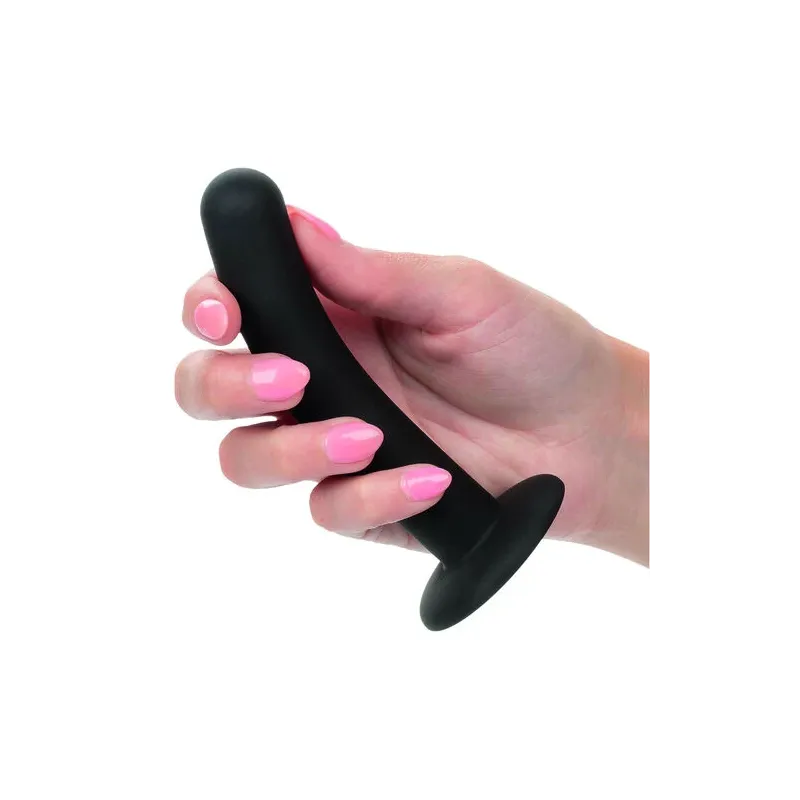 Kit di imbracatura curva in silicone CalExotics con cintura regolabile e tre sonde curve per stimolazione varia