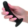 Kit de arnés curvo de silicona CalExotics con correa ajustable y tres sondas curvas para estimulación variada