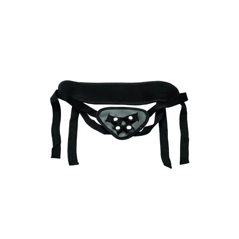 CalExotics Silikon Kurven Harness Set mit verstellbarem Gurt und drei gebogenen Sonden für abwechslungsreiche Stimulation