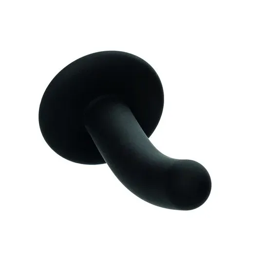 CalExotics curved silicone strap-on kit with adjustable harness and three curved probes for varied stimulation