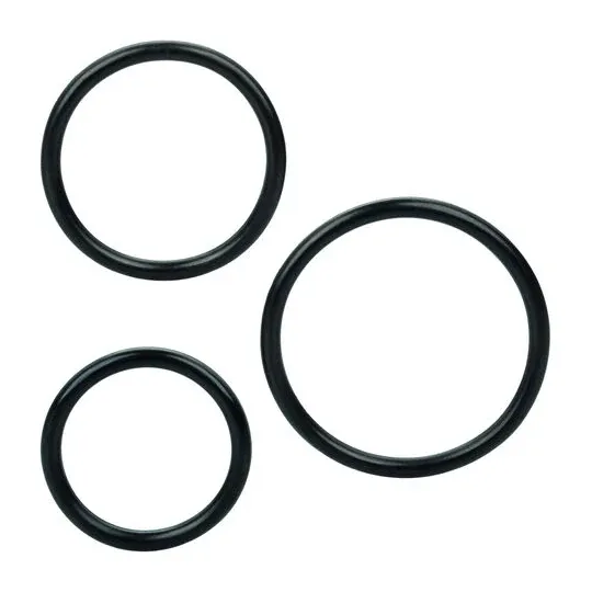 Kit de chevilles en silicone CalExotics avec trois sondes progressives et harnais ajustable, pour une exploration intime en douc