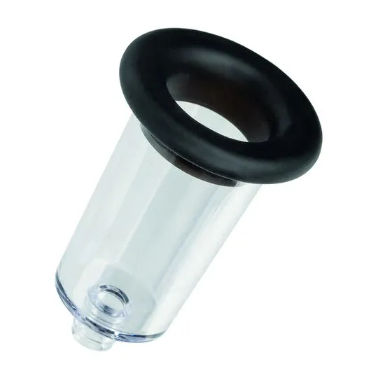 CalExotics body pump kit with three cylinders of different sizes and adjustable suction valve for controlled vacuum.