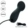 Mini masseur CalExotics Boundless en silicone liquide, étanche IPX7, rechargeable, forme arrondie.
