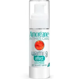Lubrificante riscaldante Amoreane 50 ml - Gel intimo a effetto calore per piacere intenso