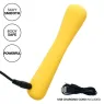 Mini masseur flexible CalExotics Boundless FlexiWand en silicone violet avec 10 modes vibrants