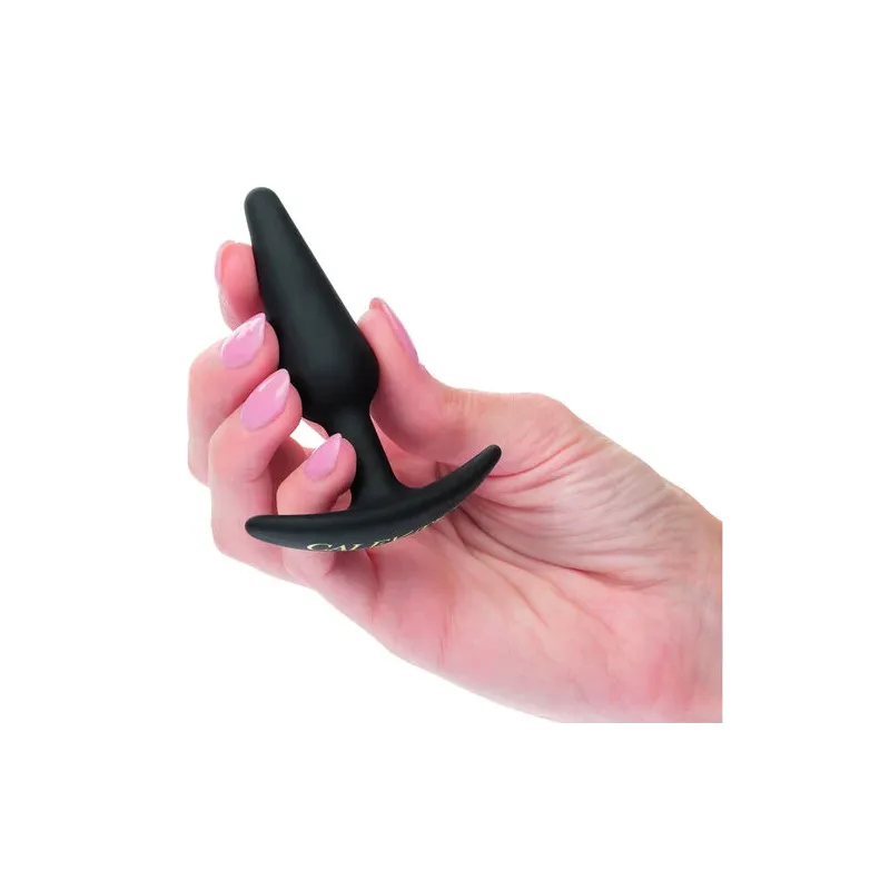 Prise anale slim en silicone flexible CalExotics Boundless forme effilée pour insertion douce