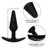 Prise anale slim en silicone flexible CalExotics Boundless forme effilée pour insertion douce