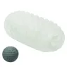 CalExotics Boundless réversible squishy ball stimulateur jaune - vue d'ensemble avec balle souple amovible et textures lisse et 