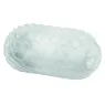 CalExotics Boundless reversibler Squishy Ball Stimulator gelb - Gesamtansicht mit weicher abnehmbarer Kugel und glatter sowie ge