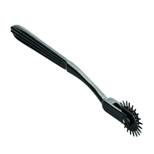 Roue de plaisance CalExotics en alliage argenté avec 22 points rotatifs pour stimulation sensorielle
