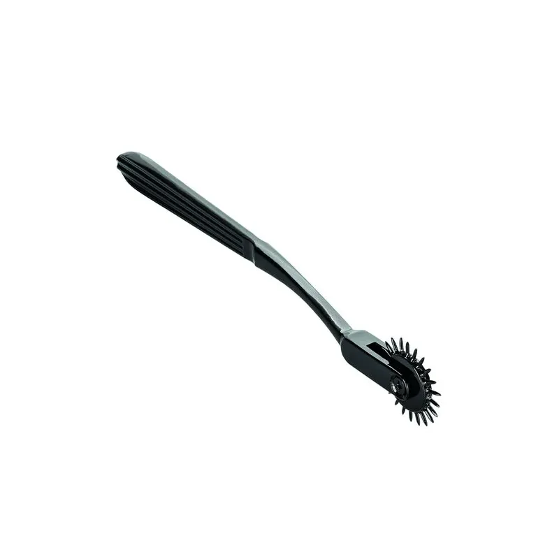 Roue de plaisance CalExotics en alliage argenté avec 22 points rotatifs pour stimulation sensorielle
