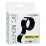 Cinta bondage autoadhesiva Calexotics Boundless negra, 18 metros, PVC suave y reutilizable para juegos de complicidad.