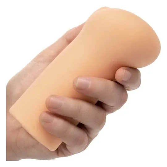 Calexotics Boundless Vulva Stroker light skin - male stroker in Pure Skin with multi-textured chamber for suction sensation