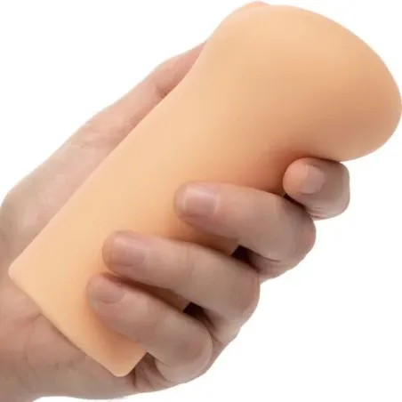 Calexotics Boundless Vulva Stroker light skin - male stroker in Pure Skin with multi-textured chamber for suction sensation