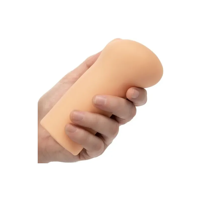Calexotics Boundless Vulva Stroker light skin - male stroker in Pure Skin with multi-textured chamber for suction sensation