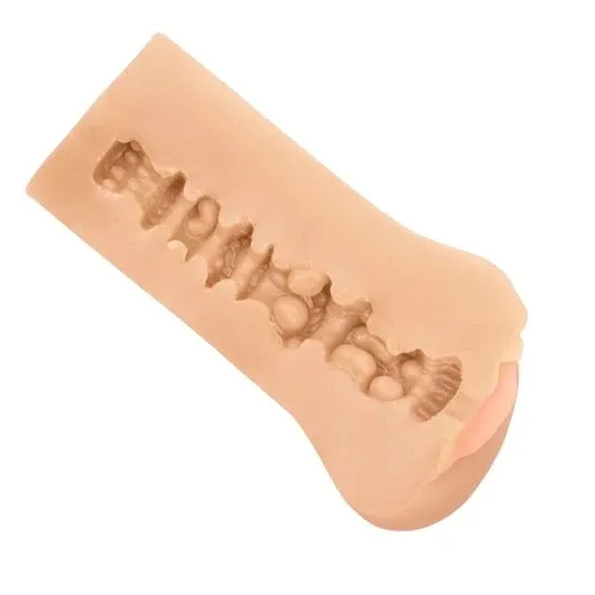 Calexotics Boundless Vulva Stroker light skin - male stroker in Pure Skin with multi-textured chamber for suction sensation