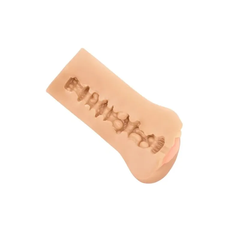 Calexotics Boundless Vulva Stroker light skin - male stroker in Pure Skin with multi-textured chamber for suction sensation