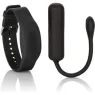 Bracelet télécommande et vibromasseur Bullet CALEXOTICS en silicone violet, ensemble discret
