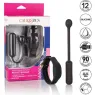 Bracelet télécommande et vibromasseur Bullet CALEXOTICS en silicone violet, ensemble discret