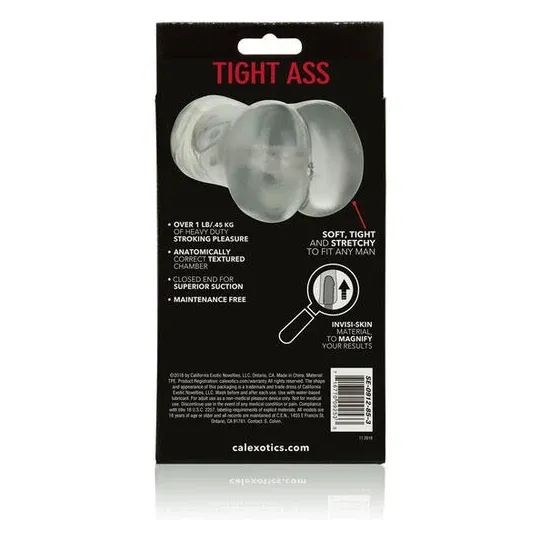 Calexotics male masturbator in PureSkin® flesh tone, narrow entrance suction, textured interior