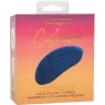 Calexotics Cashmere Velour Curve godet vibrant bleu en silicone avec 10 vitesses et mémoire