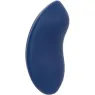 Calexotics Cashmere Velour Curve godet vibrant bleu en silicone avec 10 vitesses et mémoire
