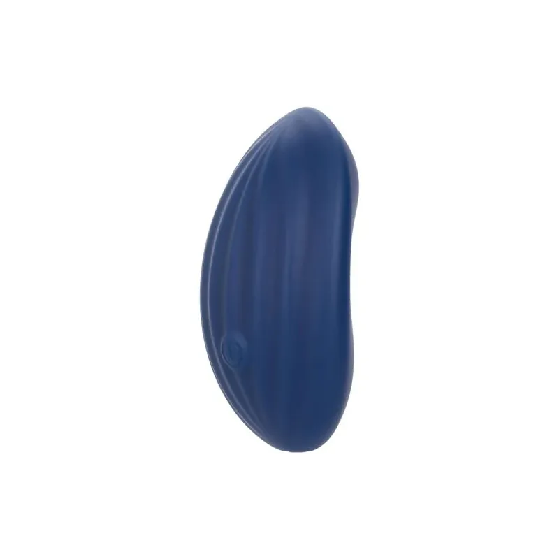 Calexotics Cashmere Velour Curve godet vibrant bleu en silicone avec 10 vitesses et mémoire