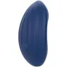 Calexotics Cashmere Velour Curve godet vibrant bleu en silicone avec 10 vitesses et mémoire