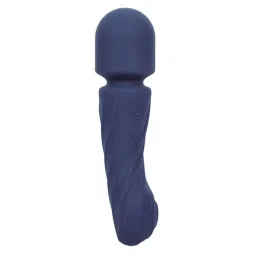 Masseur double moteur CALEXOTICS CHARISMA ALLURE violet silicone body-safe 12 fonctions vibrantes étanche IPX7