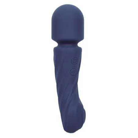 Masseur double moteur CALEXOTICS CHARISMA ALLURE violet silicone body-safe 12 fonctions vibrantes étanche IPX7