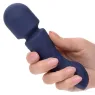 Masseur double moteur CALEXOTICS CHARISMA ALLURE violet silicone body-safe 12 fonctions vibrantes étanche IPX7