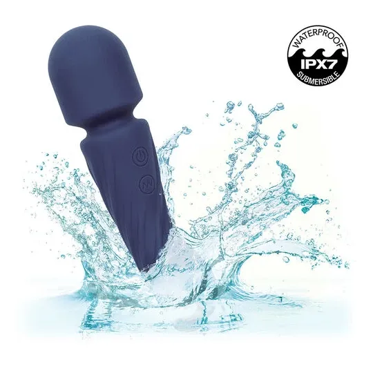 Masseur double moteur CALEXOTICS CHARISMA ALLURE violet silicone body-safe 12 fonctions vibrantes étanche IPX7