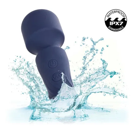 Masseur de voyage Calexotics Charm violet 12 fonctions recharge USB étanche tête flexible.