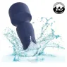 Massaggiatore da viaggio Calexotics Charm viola 12 funzioni ricaricabile USB impermeabile testa flessibile.