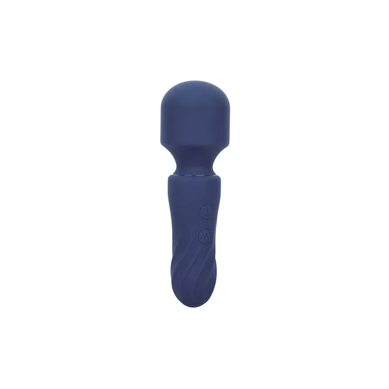 Massaggiatore da viaggio Calexotics Charm viola 12 funzioni ricaricabile USB impermeabile testa flessibile.