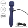 CALEXOTICS Charisma Mystique masseur double moteurs violet, silicone étanche IPX7, 12 fonctions vibrations