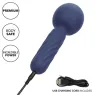Masseur vibrant CALEXOTICS Charisma Seduction violet silicone 12 fonctions rechargeable