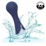 Masseur vibrant flexible CALEXOTICS violet avec 12 fonctions de vibrations, tête nervurée en silicone doux, étanche IPX7.