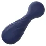 Masseur vibrant flexible CALEXOTICS violet avec 12 fonctions de vibrations, tête nervurée en silicone doux, étanche IPX7.
