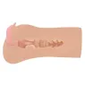 CalExotics male masturbator Pure Skin with intact hymen, internal textured chamber, closed end, flesh color, ultra soft for firs