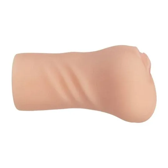 CalExotics male masturbator Pure Skin with intact hymen, internal textured chamber, closed end, flesh color, ultra soft for firs