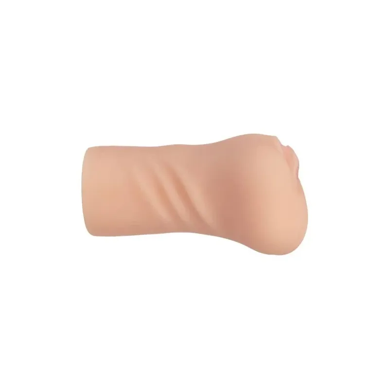 CalExotics male masturbator Pure Skin with intact hymen, internal textured chamber, closed end, flesh color, ultra soft for firs