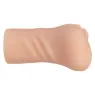 CalExotics male masturbator Pure Skin with intact hymen, internal textured chamber, closed end, flesh color, ultra soft for firs