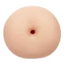 Vista d'insieme del masturbatore CalExotics Cheap Frais Trois Voies doppia estremità in Pure Skin